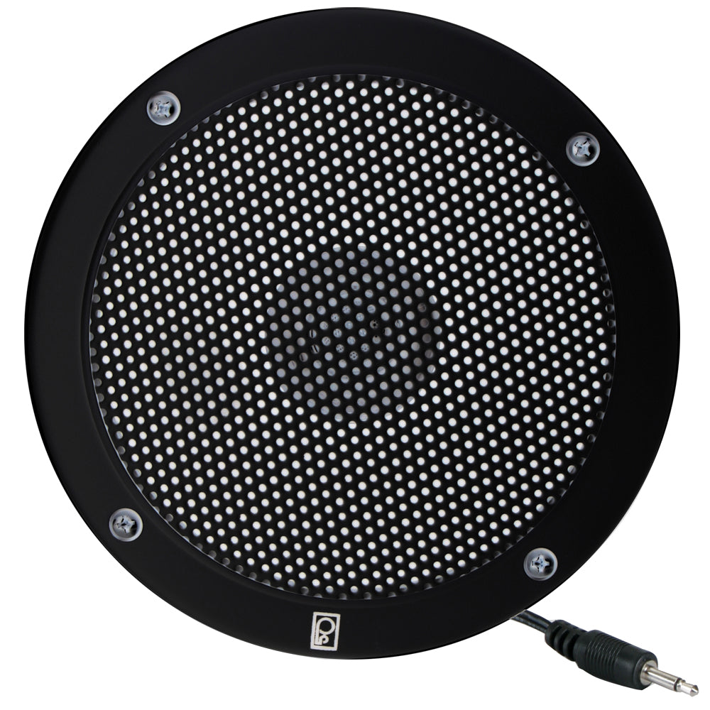 Poly-Planar MA-1000 5″ VHF Extension Speaker – Black [MA1000RB]