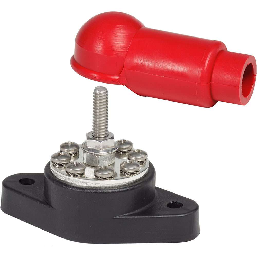 Blue Sea 2101 PowerPost Plus Cable Connector – 1/4″ Stud [2101]