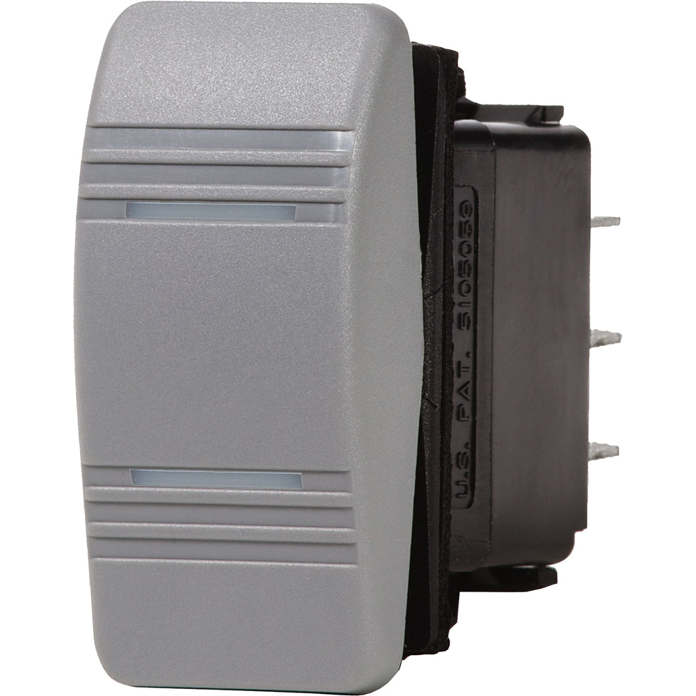 Blue Sea 8232 Water Resistant Contura III Switch – ON-OFF-ON – Grey [8232]
