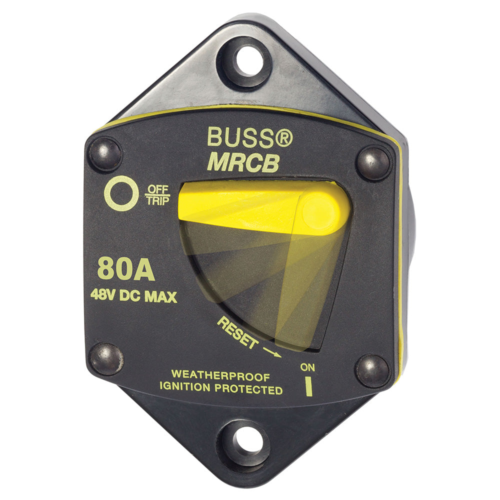 Blue Sea 7042 187-Series Circuit Breaker – Panel Mount 80A [7042]
