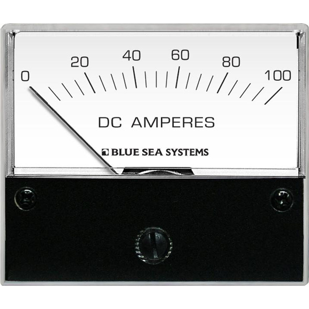 Blue Sea 8017 DC Analog Ammeter – 2-3/4″ Face, 0-100 Amperes DC [8017]