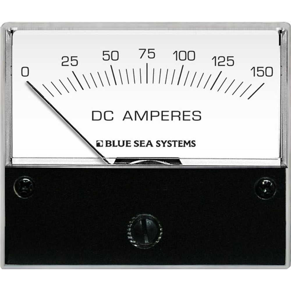 Blue Sea 8018 DC Analog Ammeter – 2-3/4″ Face, 0-150 Amperes DC [8018]