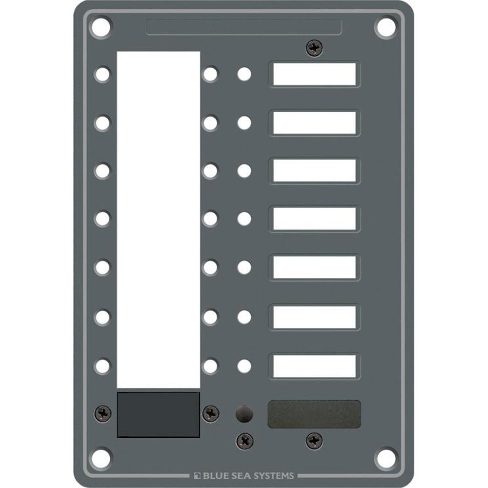Blue Sea 8087 8 Position DC C-Series Panel – Blank [8087]