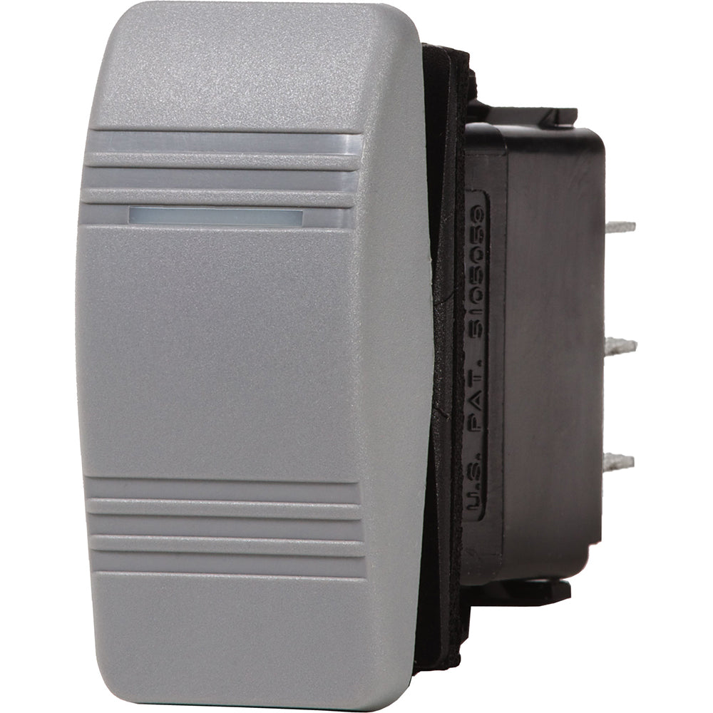 Blue Sea 8218 Water Resistant Contura III Switch – OFF-ON – Grey [8218]