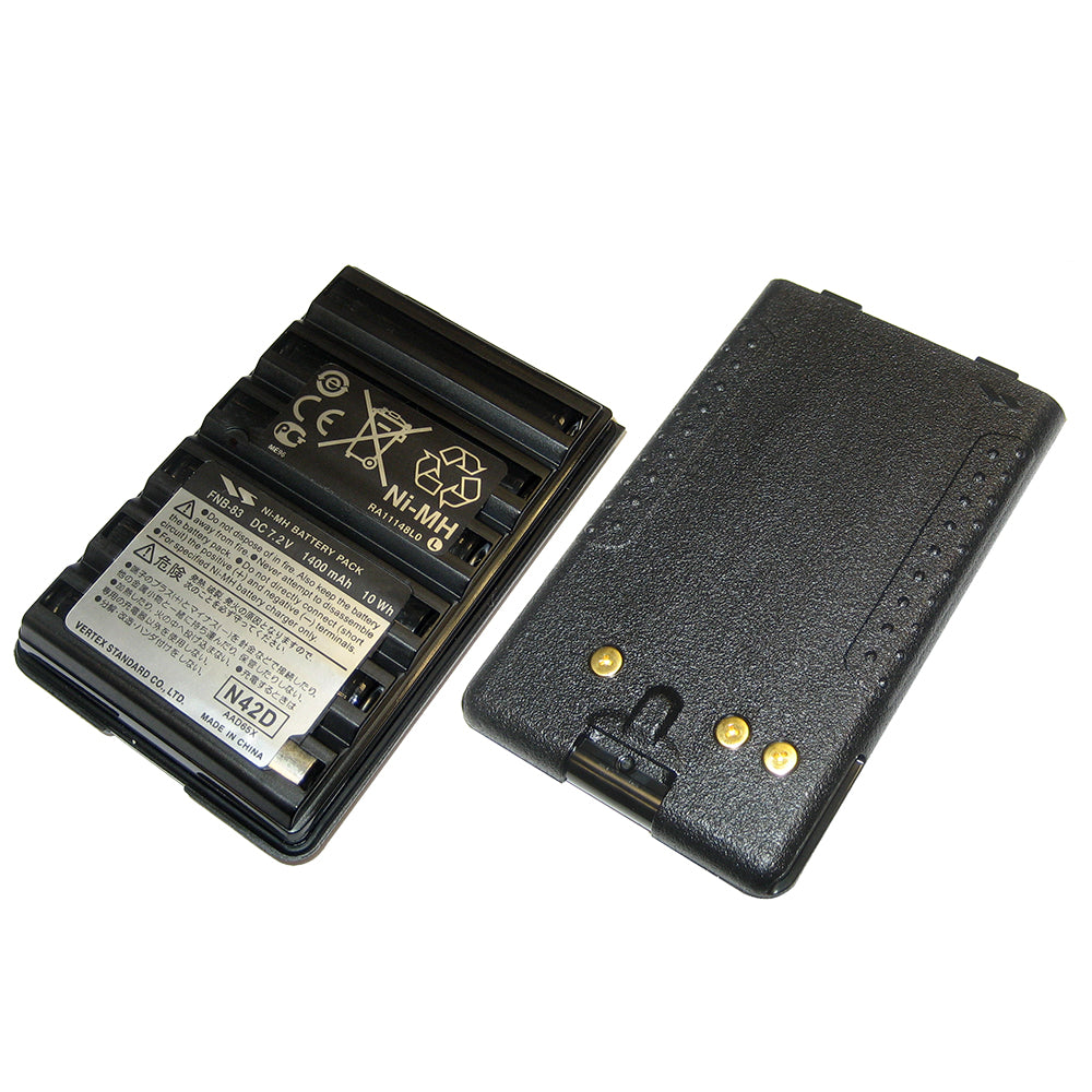 Standard Horizon FNB-83 1400 mAh Ni-MH Replacement Battery – HX370S [FNB-83]