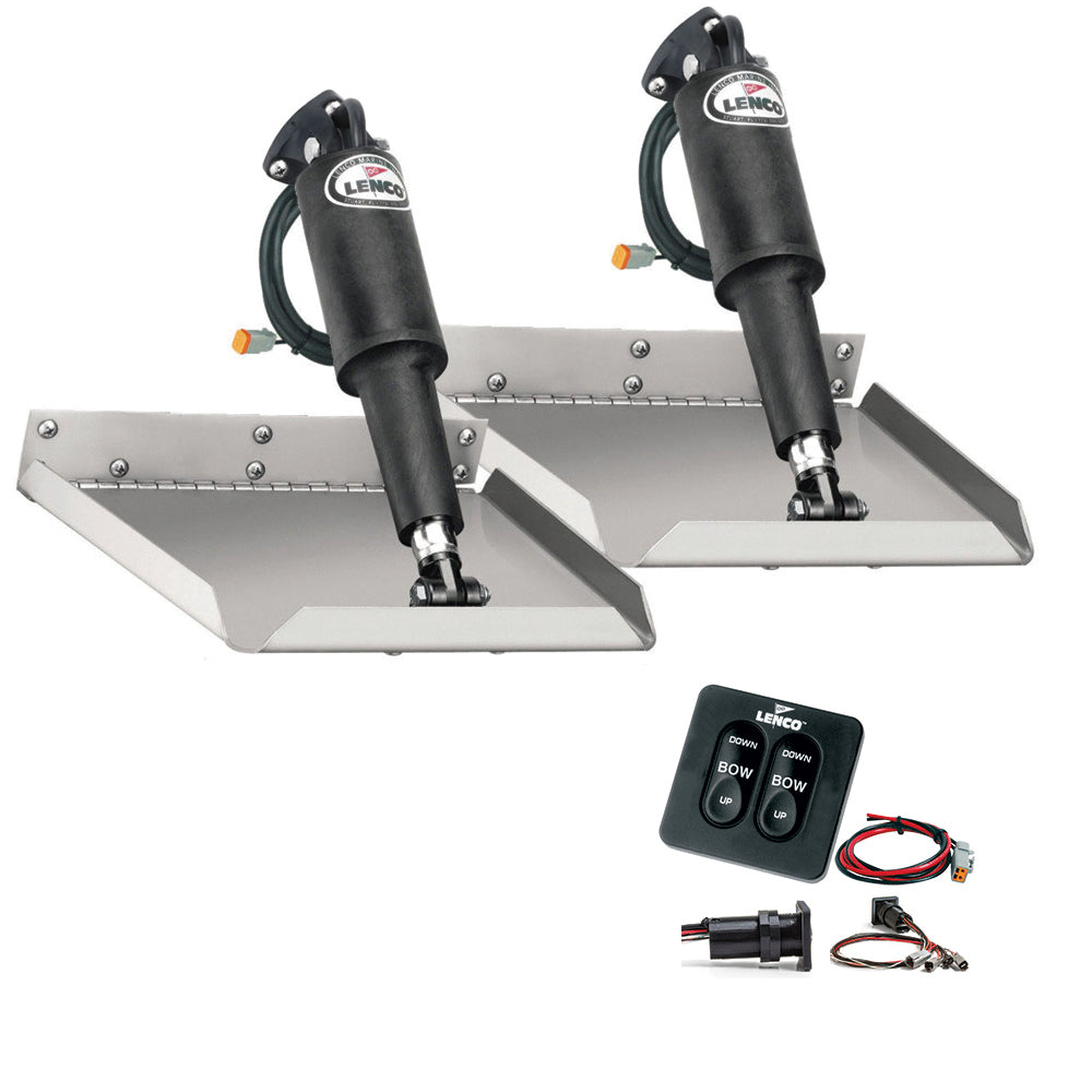 Lenco 12″ x 9″ Edgemount Kit w/Standard Tactile Switch Kit 12V [TT12X9E]