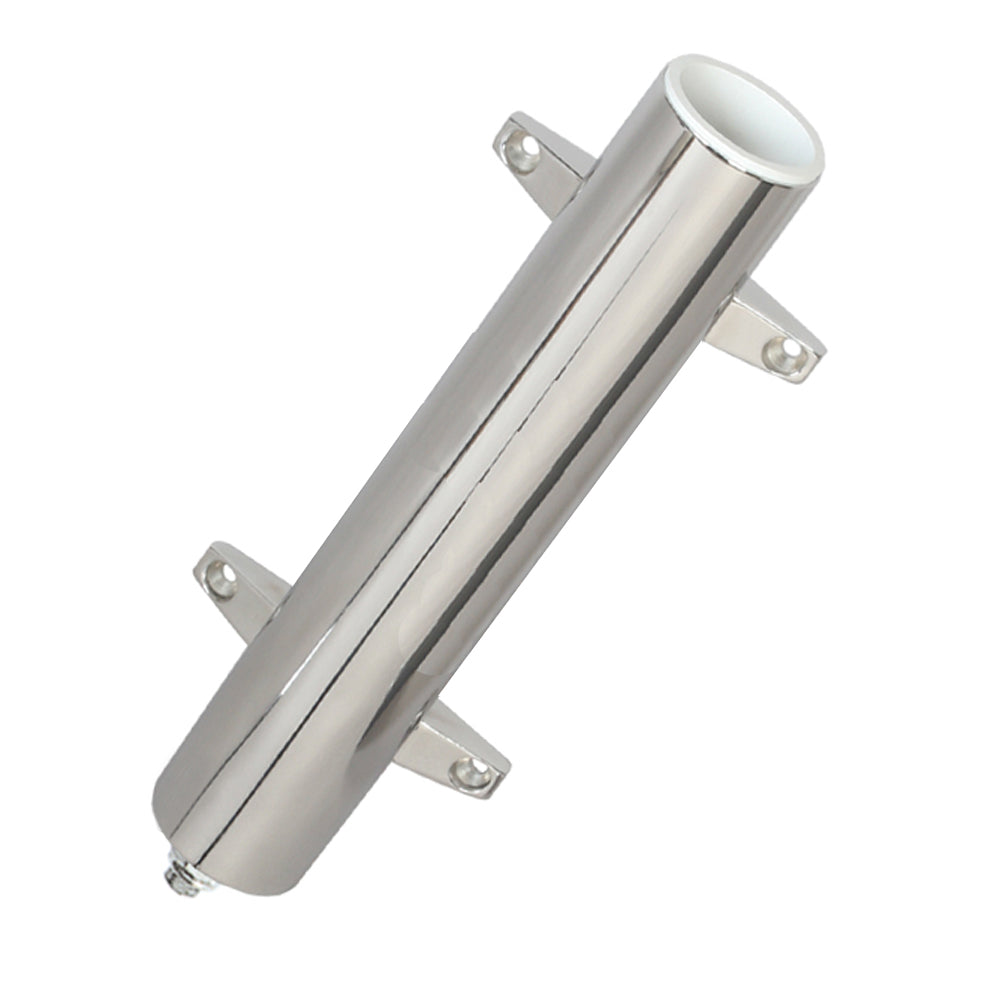 Lee’s Stainless Steel Heavy Duty Bulkhead Mount w/ Swivel Base – Extra Long 2.25″ OD X 14.5″ Tube [RH570XL]