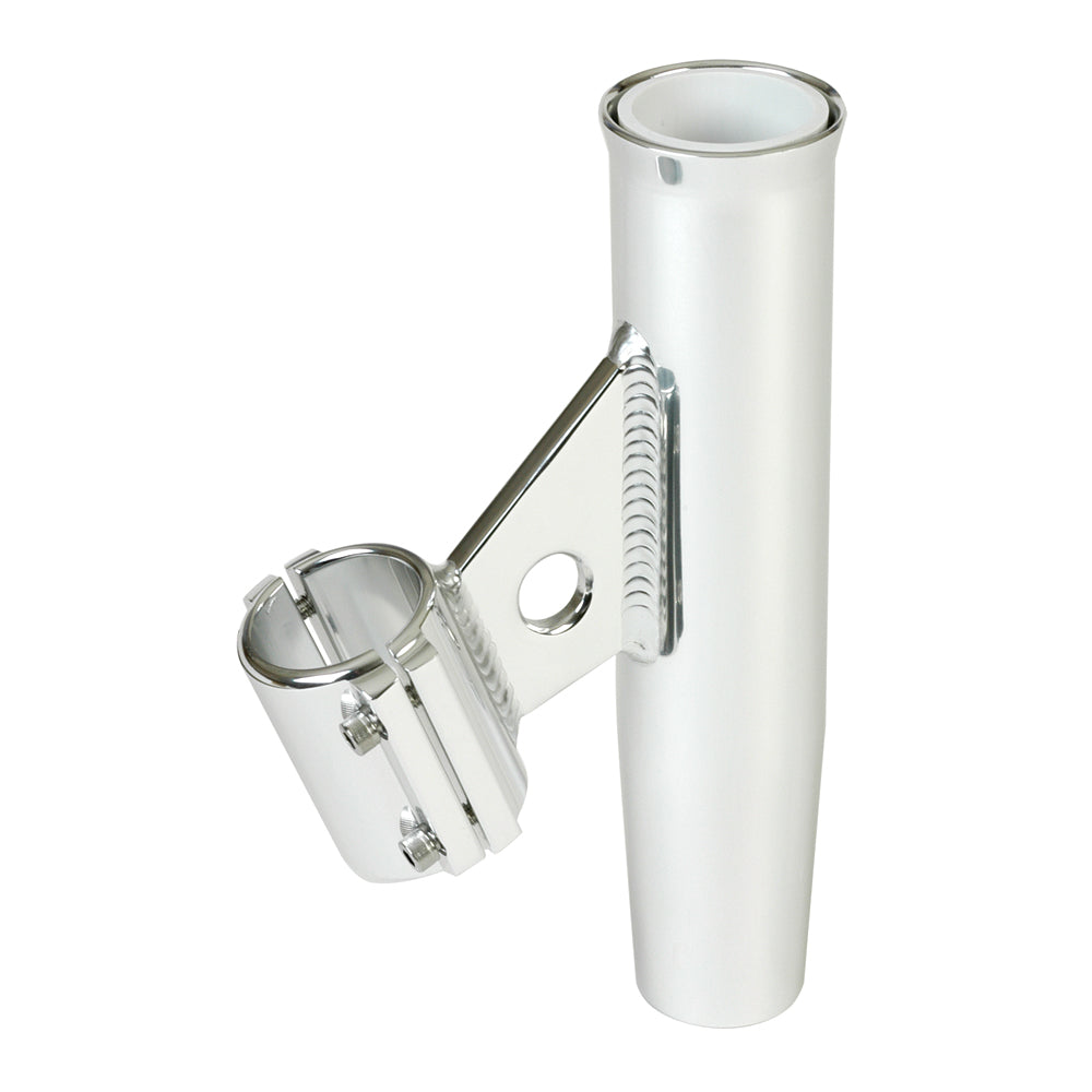 Lee’s Clamp-On Rod Holder – Silver Aluminum – Vertical Mount – Fits 1.900″ O.D. Pipe [RA5004SL]