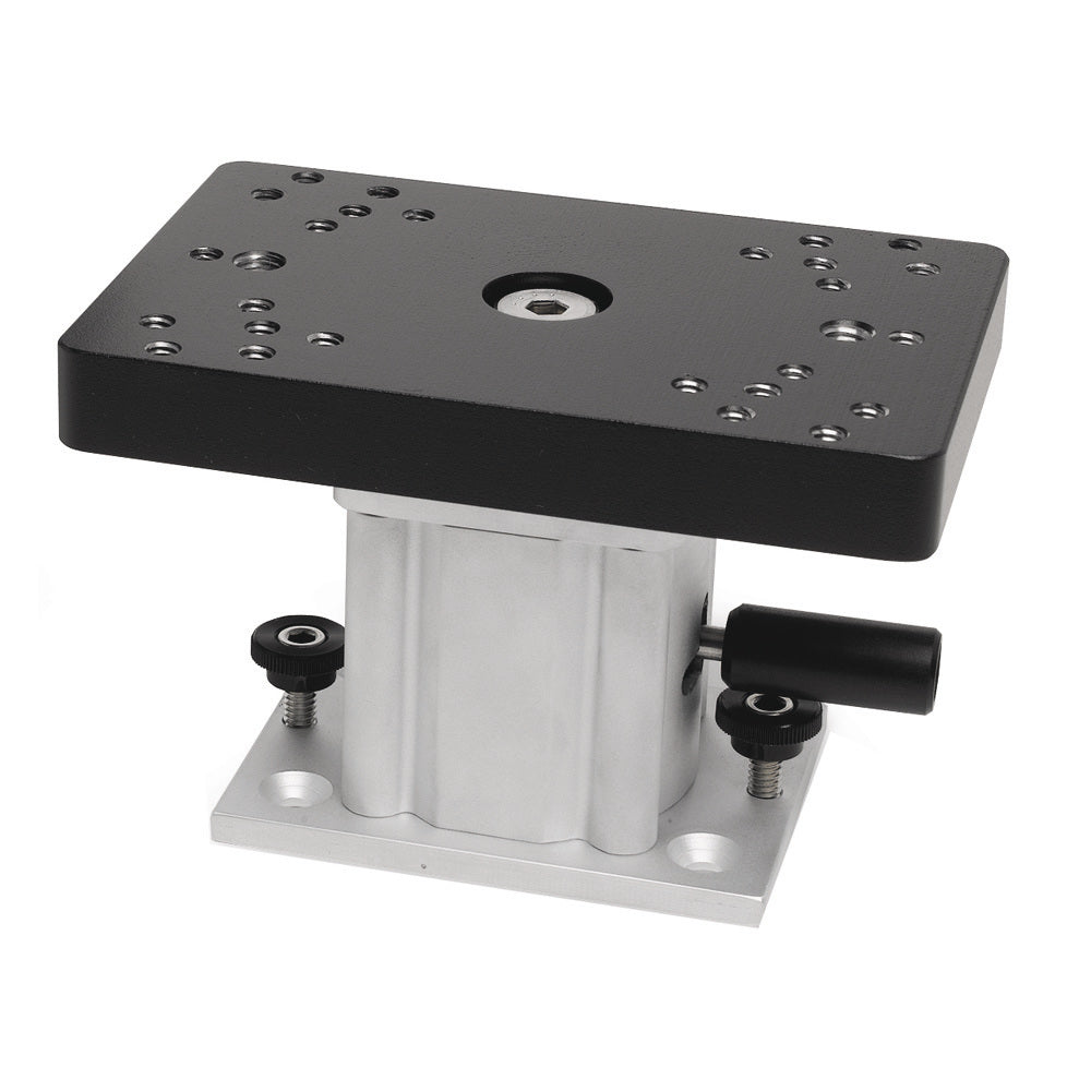 Cannon Aluminum Swivel Base Downrigger Pedestal – 4″ [1904032]
