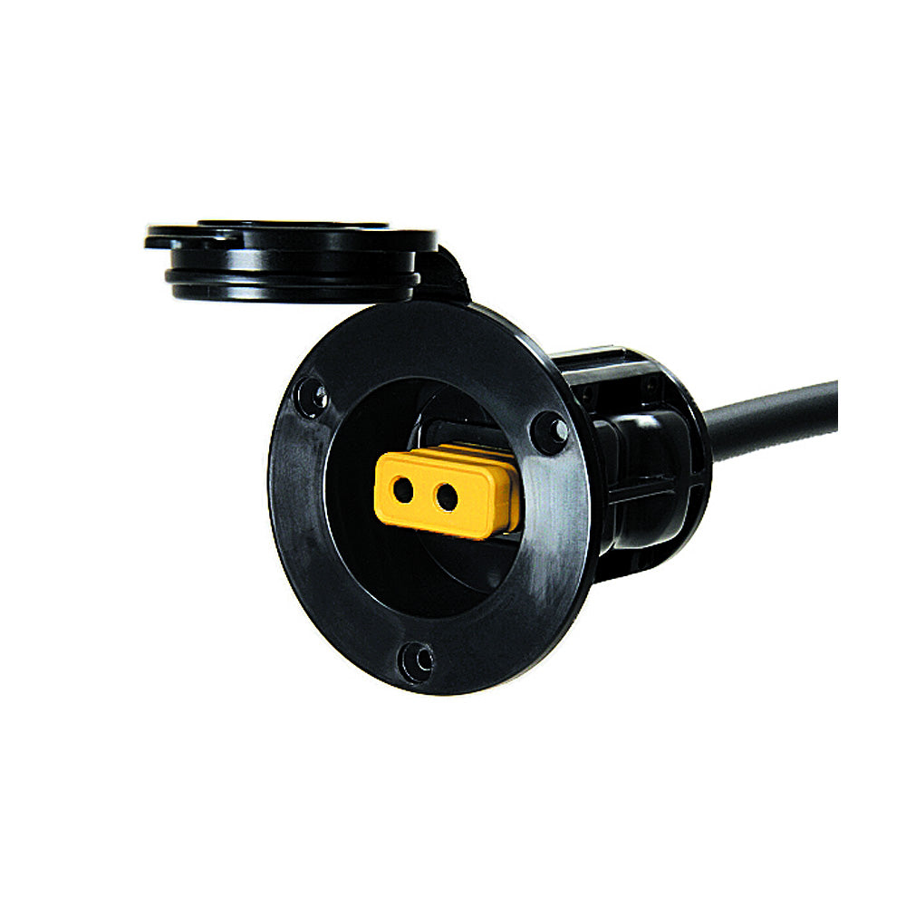 Cannon Flush Mount Power Port – Black [1903012]