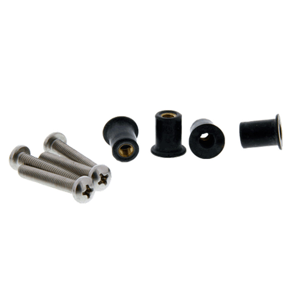 Scotty 133-16 Well Nut Mounting Kit – 16 Pack [133-16]