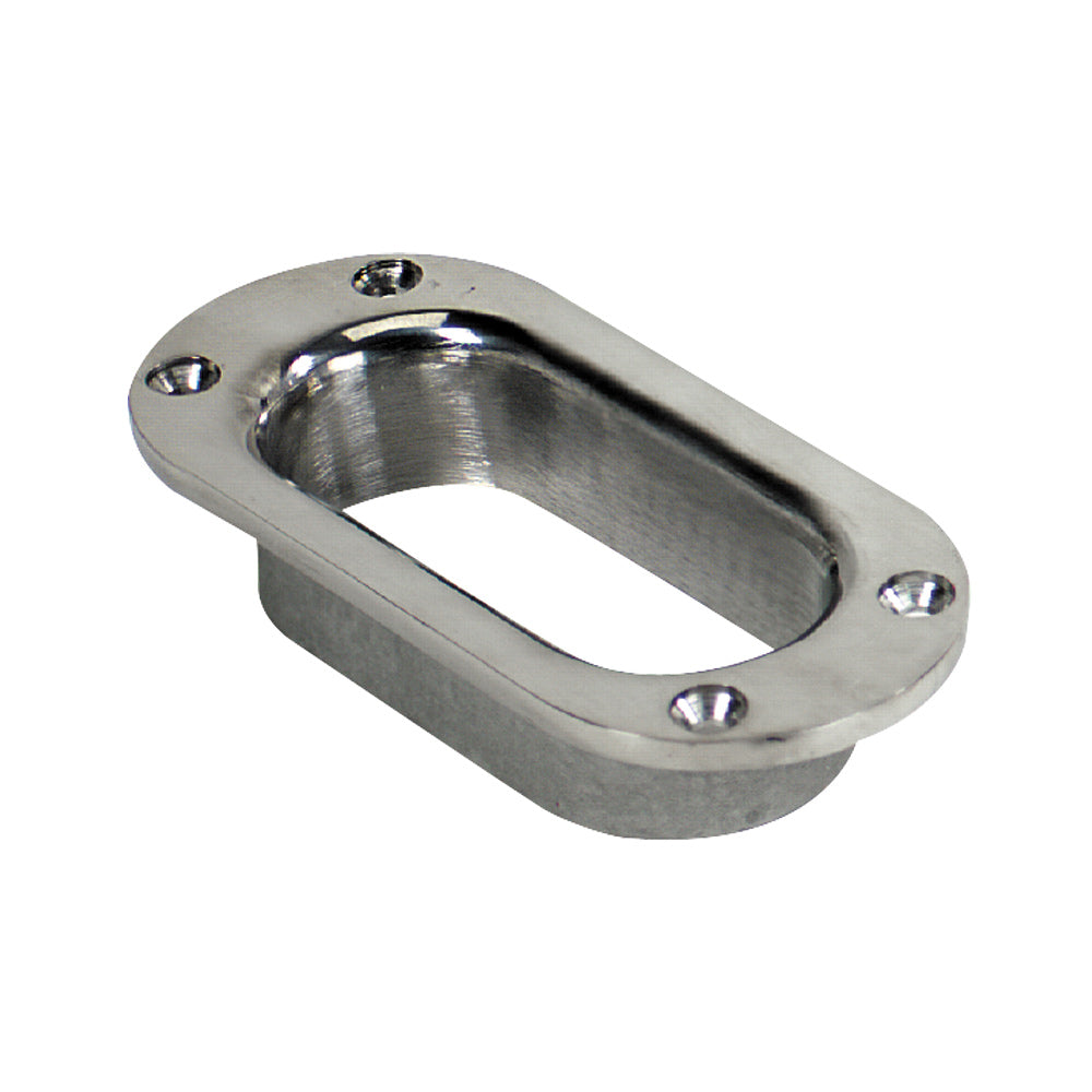 Whitecap Hawse Pipe – 316 Stainless Steel – 1-1/2″ x 3-3/4″ [6223C]