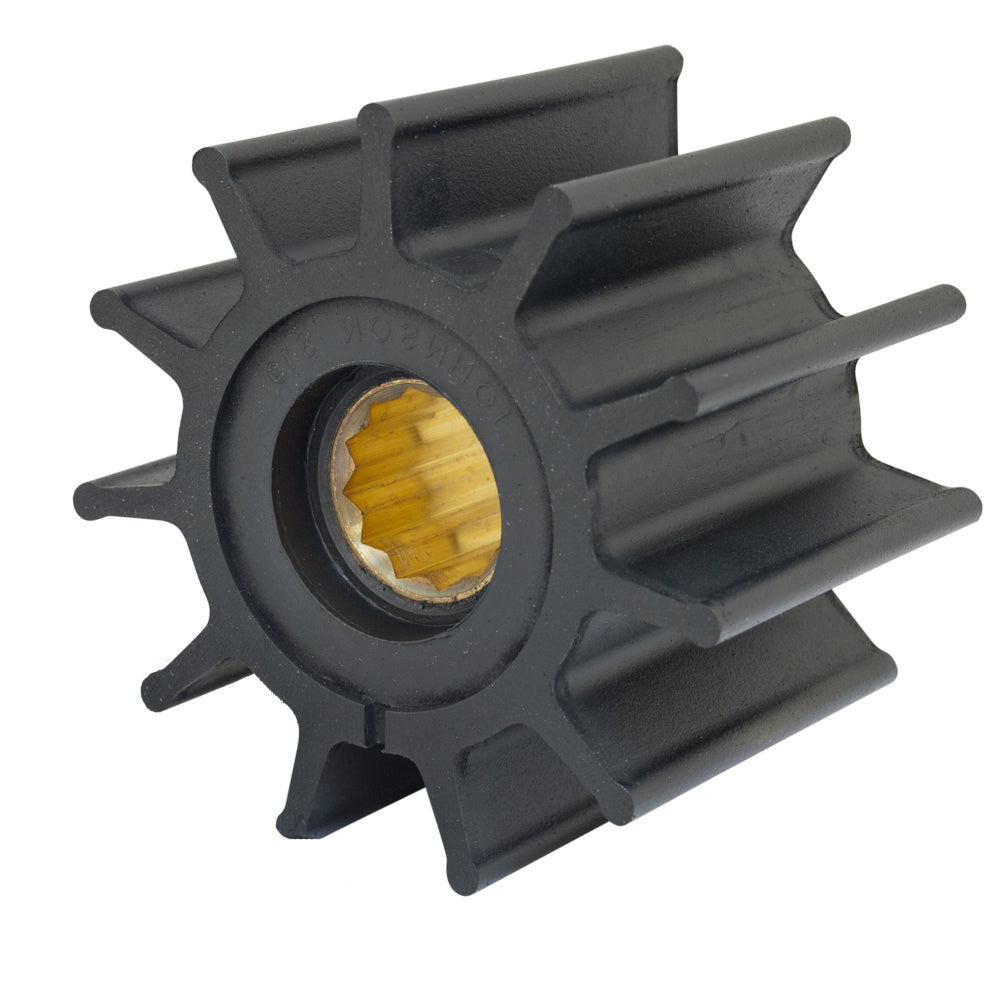Jabsco Impeller Kit – 12 Blade – Neoprene – 3-” Diameter – Brass Insert – Spline Drive [17935-0001-P]