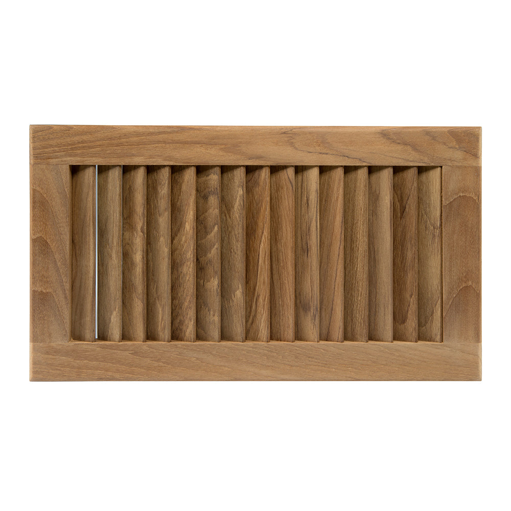 Whitecap Teak Louvered Insert – 16″ x 9-1/8″ x 3/4″ [60710]