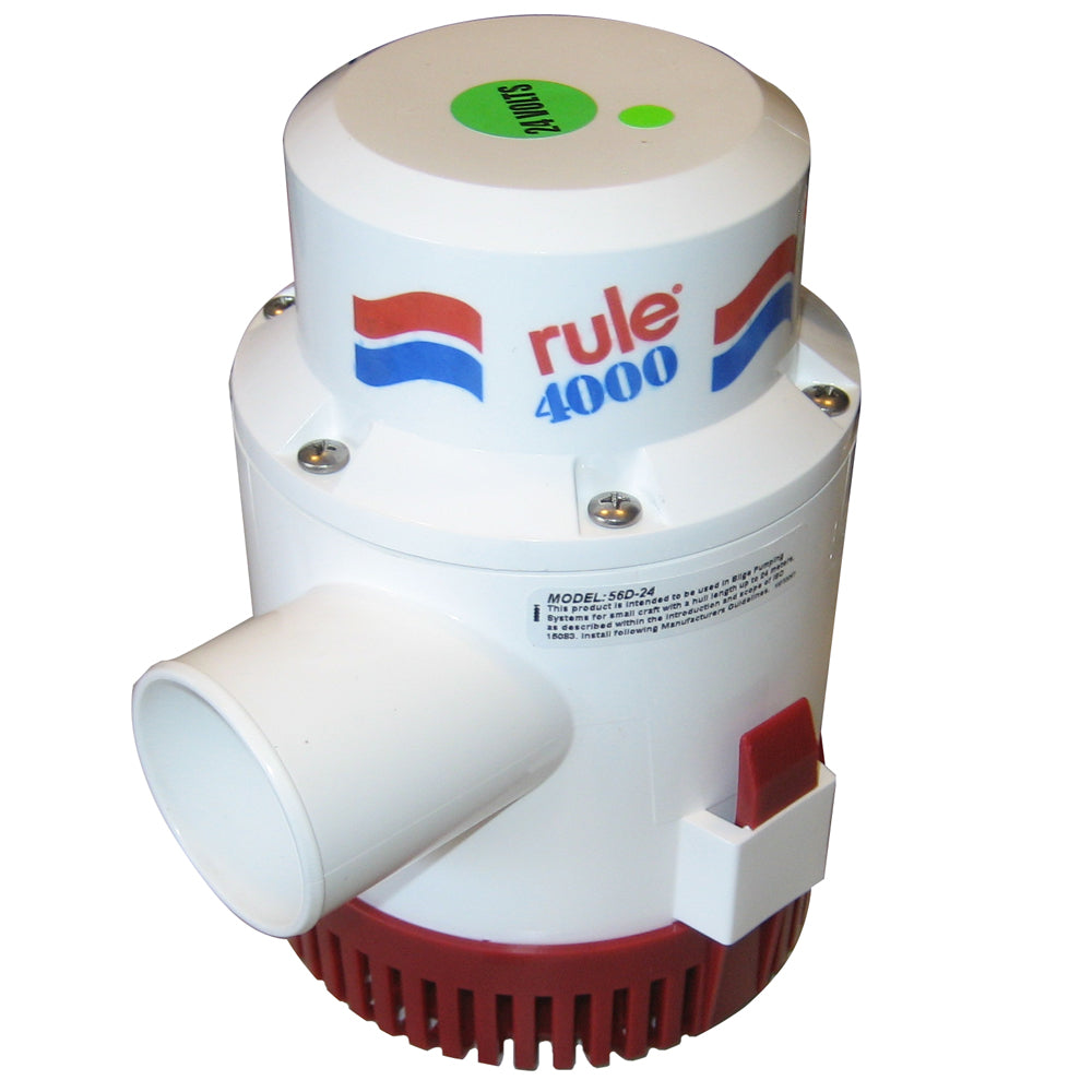 Rule 4000 Non-Automatic Bilge Pump – 24V [56D-24]