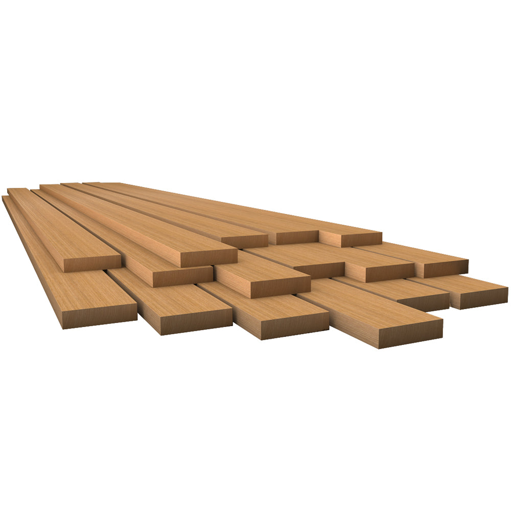 Whitecap Teak Lumber – 1/2″ x 1-3/4″ x 36″ [60812]