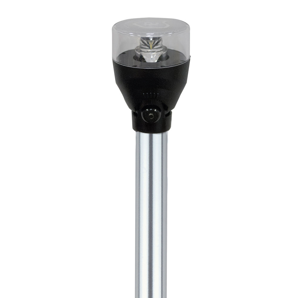 Attwood LED Articulating All Around Light – 24″ Pole [5530-24A7]