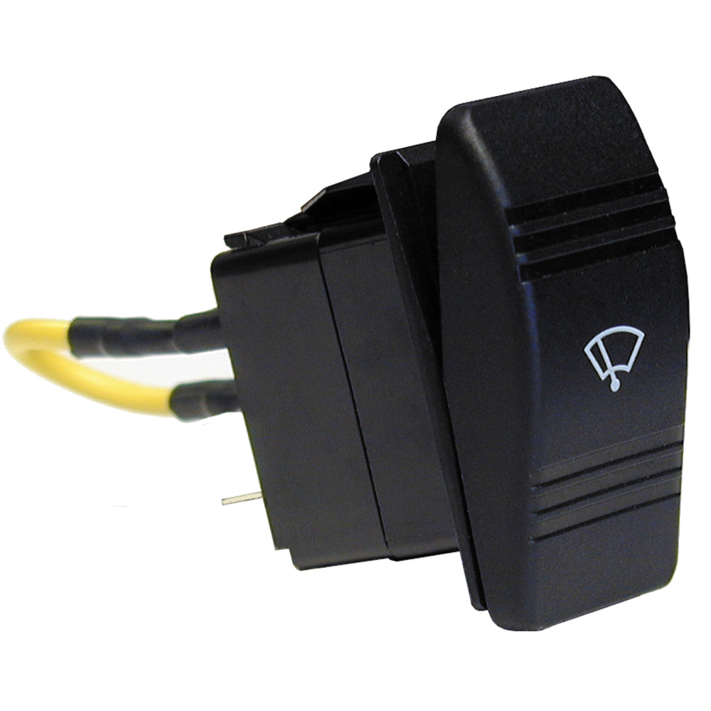 Schmitt Marine Wiper Switch – 3-Position Rocker [40400]
