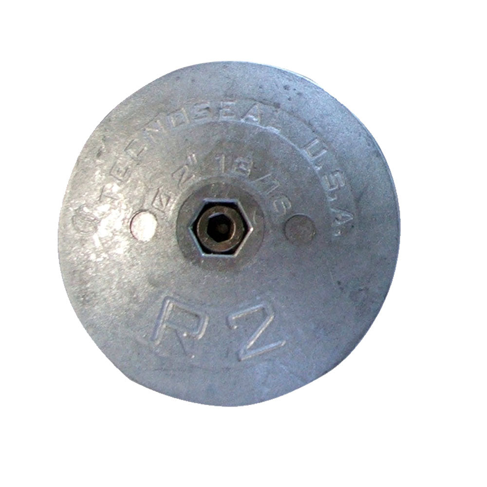 Tecnoseal R2 Rudder Anode – Zinc – 2-13/16″ Diameter [R2]