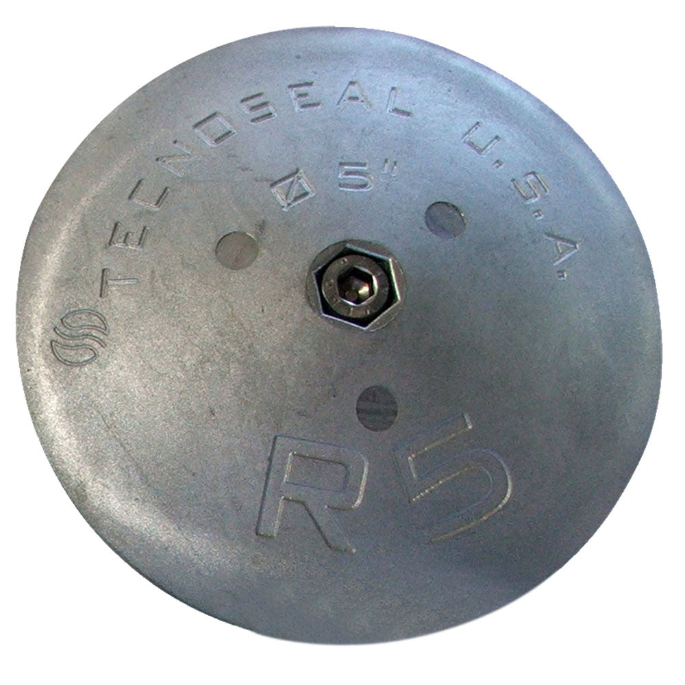 Tecnoseal R5MG Rudder Anode – Magnesium – 5″ Diameter [R5MG]