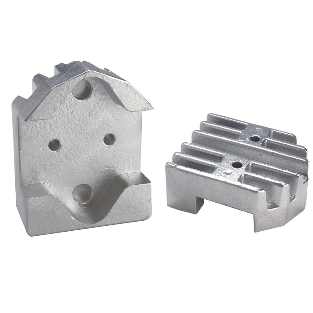 Tecnoseal Gimbal Block Anode – Zinc Finned [00806]