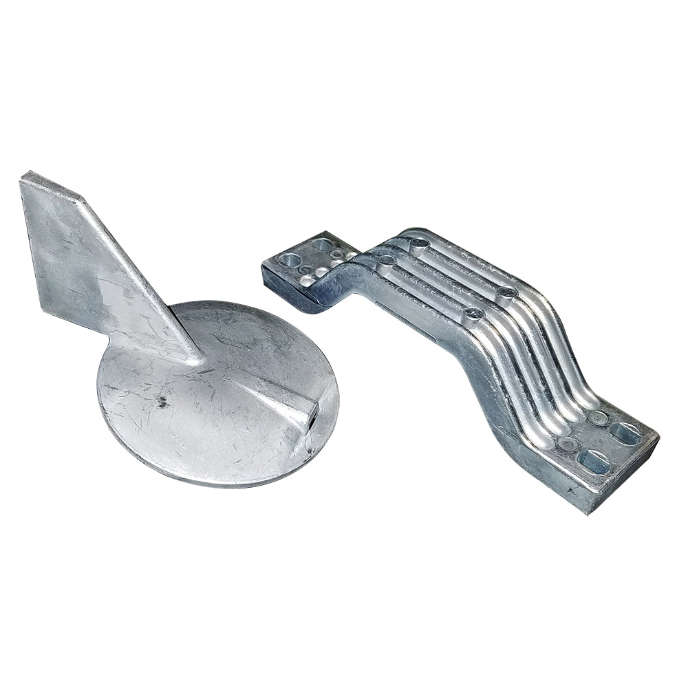 Tecnoseal Anode Kit w3/Hardware – Yamaha 150-200HP Left Hand Rotation – Zinc [21102]