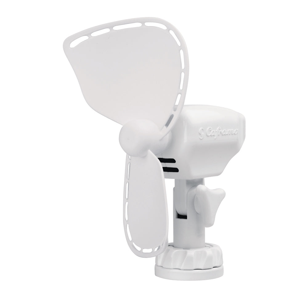 SEEKR by Caframo Ultimate 757 24V 2-Speed 7″ Fan – Direct Wire – White [757CA24WBX]
