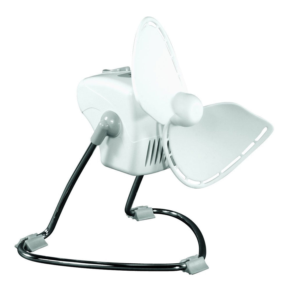 SEEKR by Caframo Chinook 707 120V AC 2-Speed 7″ Fan – White [707CHWBX]