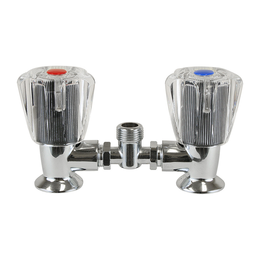 Scandvik Mixing Bridge w/Acrylic Knobs – 3/8″ [10401P]