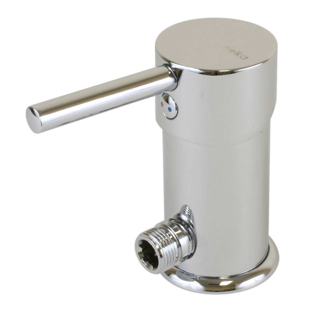 Scandvik Minimalistic Compact Single Level Mixer – Deck Mount – 3/8″  1/2″ Fittings [16201]