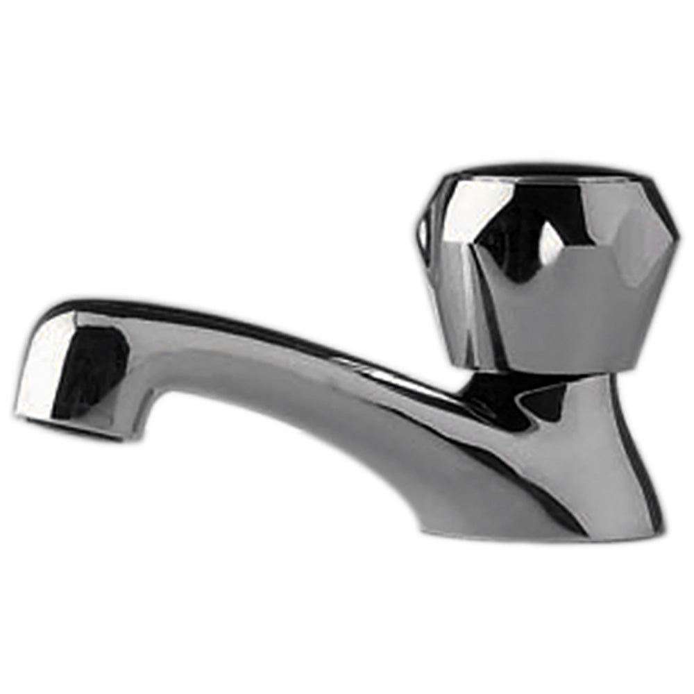 Scandvik Heavy-Duty Brass Basin Tap – Chrome Plated [10050P]