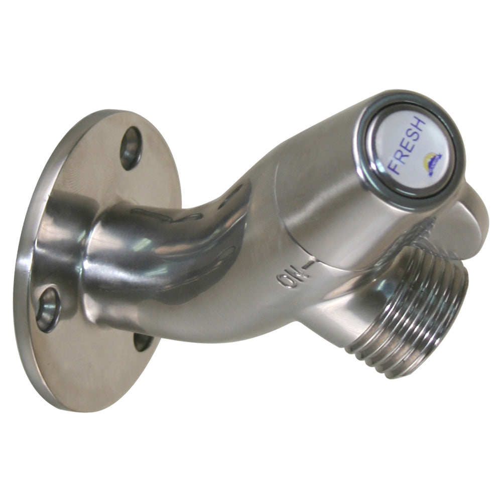 Scandvik Ceramic Angled Washdown Valve – SS Spigot [10175P]