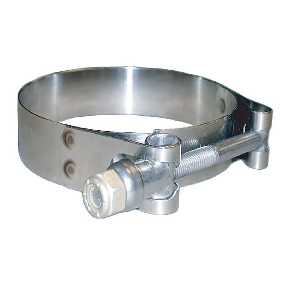 Trident Marine 316 SS T-Bolt Clamp – 3/4″ Band – 8.30″-8.87″ Range [720-8000]