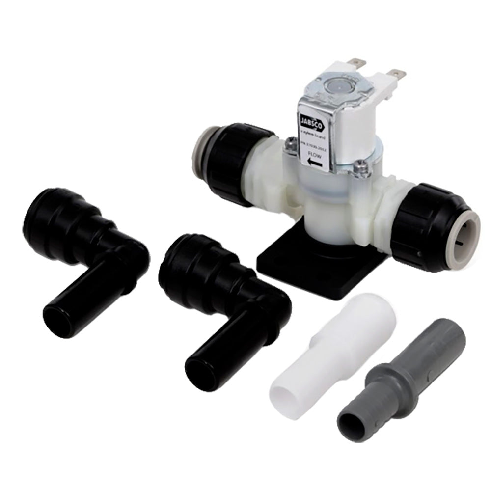 Jabsco Solenoid/Anti-Syphon Valve – 12V [37038-2012]