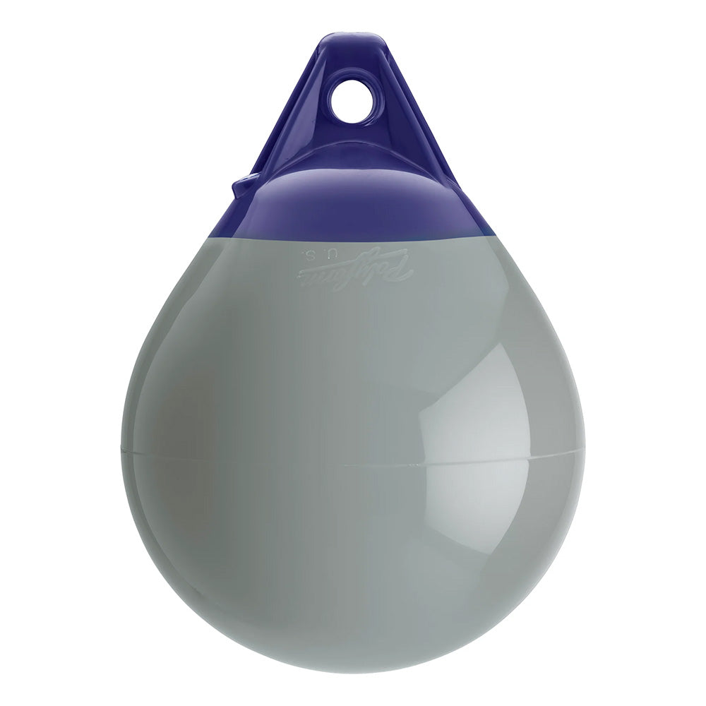 Polyform A-Series Buoy – 11″ x 15″ Diameter – A-1 – Grey [A-1 GREY]
