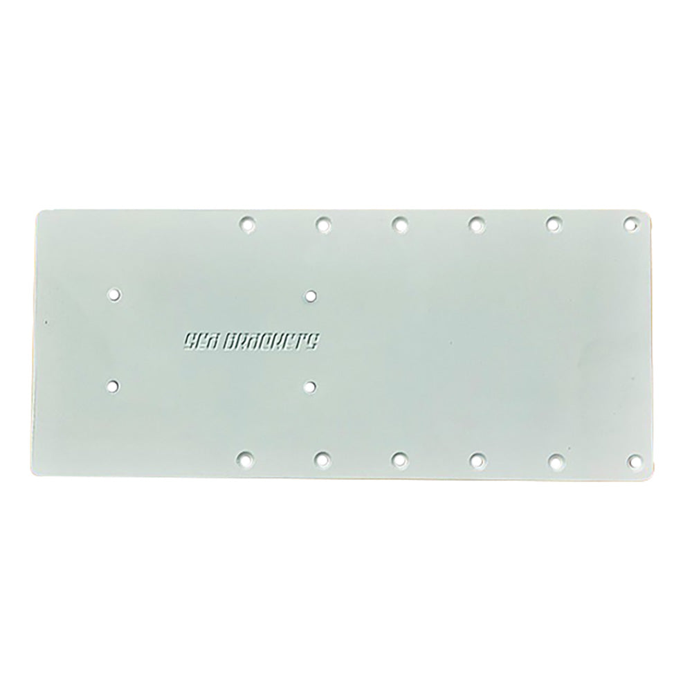 Sea Brackets 16″ Straight Trolling Motor Plate f/Garmin Kraken [SEA2301]