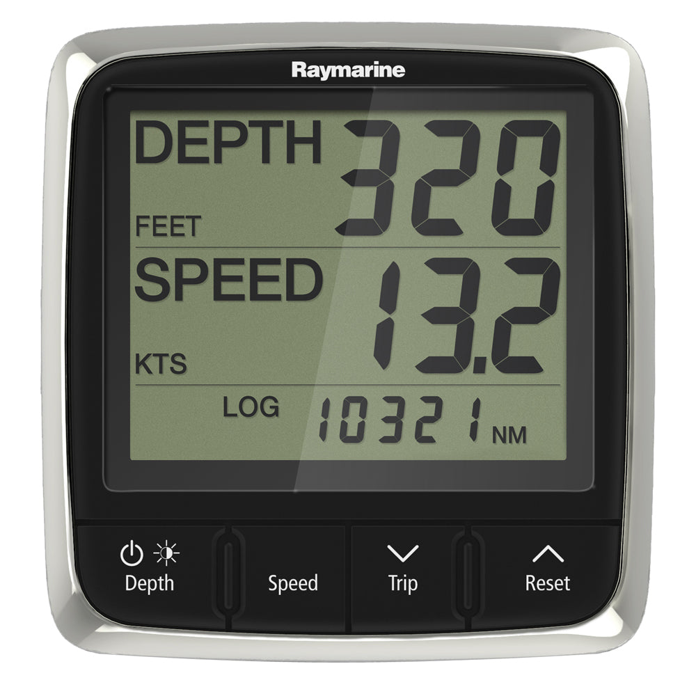 Raymarinei50 SeaTalkng Instruments – Tridata w/Thru-Hull Transducer [T70582]