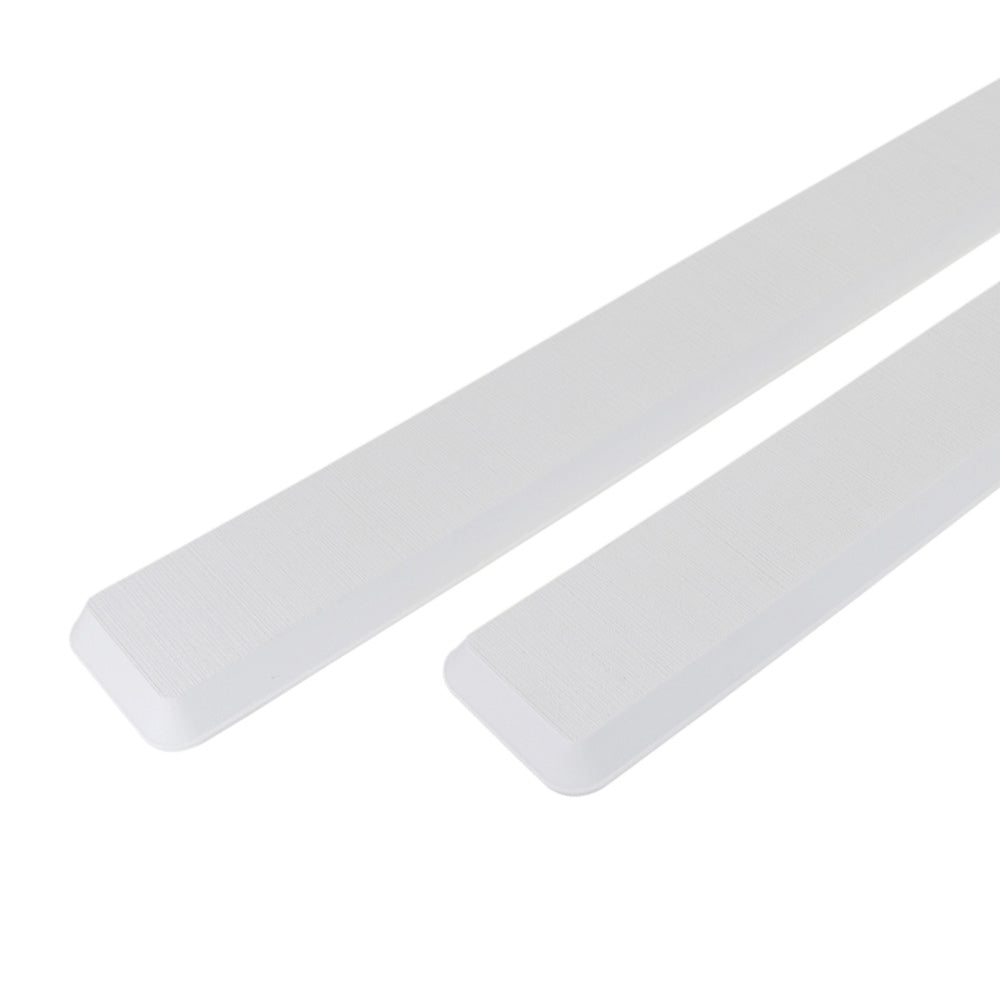 SeaDek Cockpit Coaming Bolster Set (2) – 4″ x 39″  20mm Thick – White w/Brushed Texture [53582-81235]