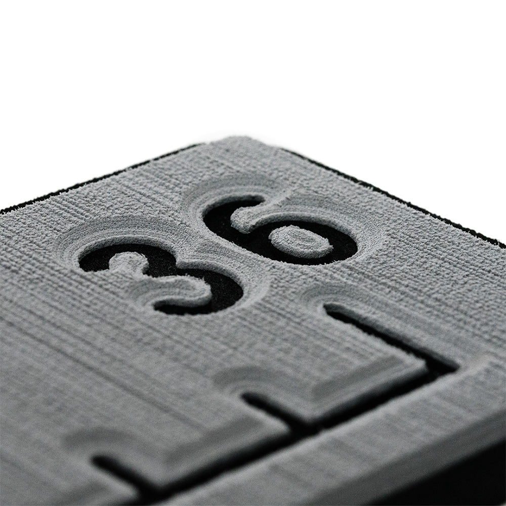 SeaDek 36 Routed Ruler – 6mm – Brushed Texture – Storm Grey/Black [53583-80066]
