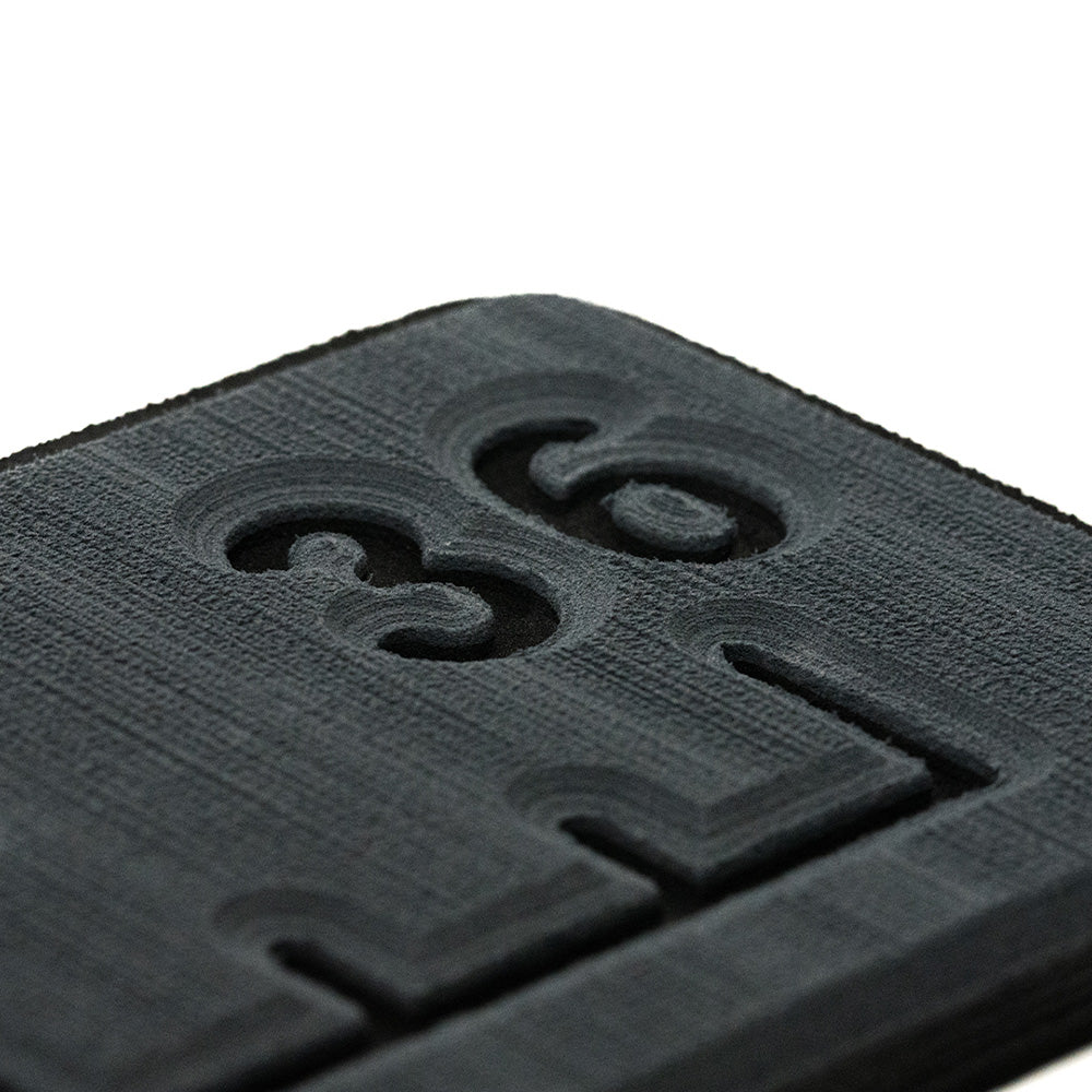 SeaDek 36 Routed Ruler – 6mm – Brushed Texture – Dark Grey/Black [53583-80067]