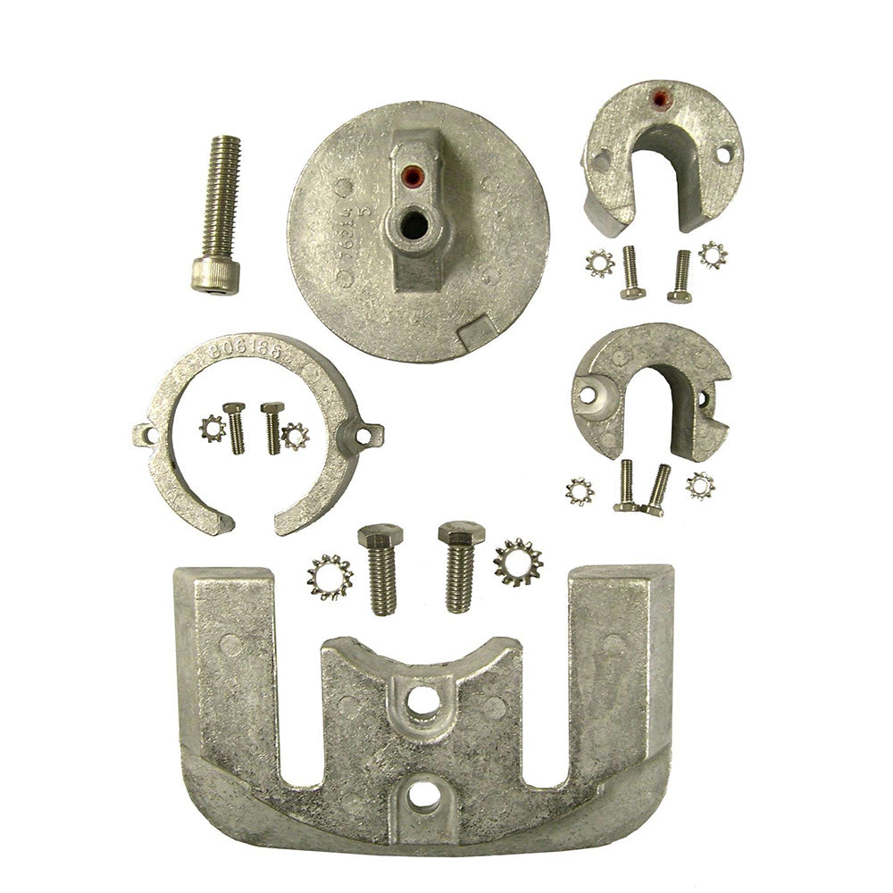 Performance Metals Mercruiser Bravo 1 Complete Anode Kit – Aluminum [10060A]