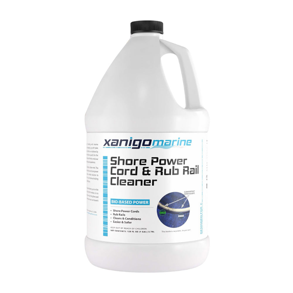 Xanigo Marine Shore Power Cord  Rub Rail Cleaner – 1 Gallon [XMSPC1G]