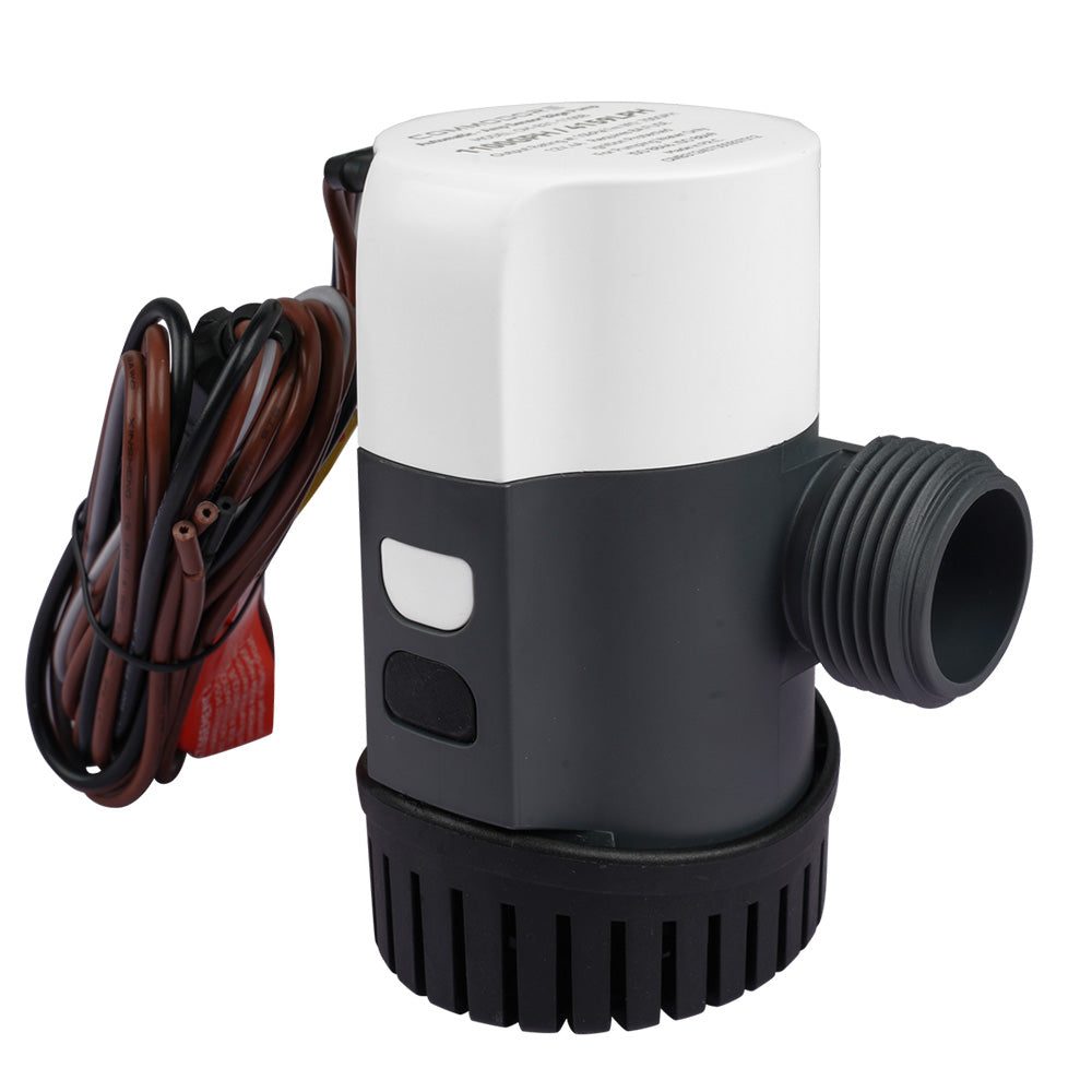 Commodore 1100 GPH Automatic AMP Sensor Bilge Pump – 12V [CM-B31-1100B]