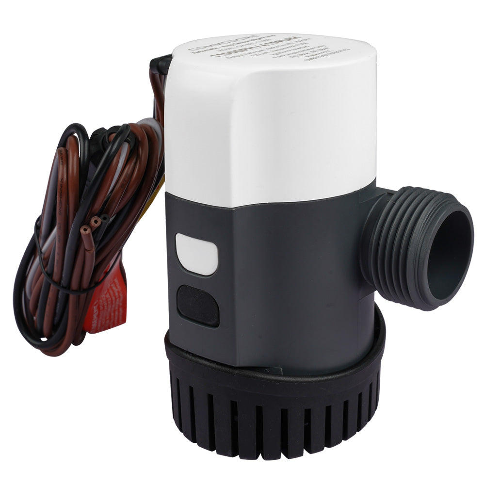 Commodore 2000 GPH Automatic AMP Sensor Bilge Pump – 24V [CM-B31-2000B-24V]