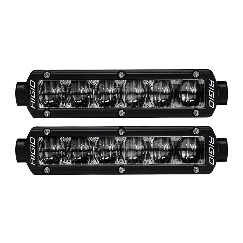 RIGID Industries SR-Series 6″ SAE Fog Light – Compliant Pair [906703]