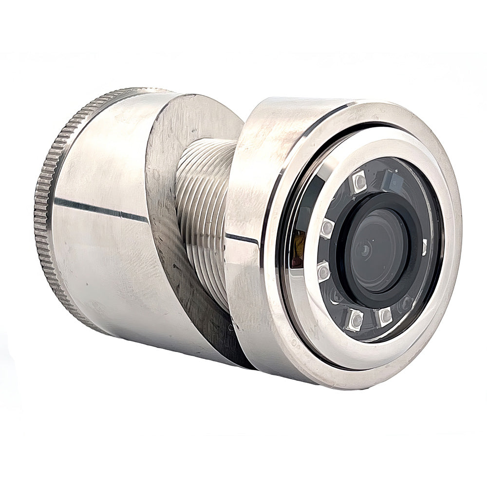 Iris 3MP Compact 316L Stainless Steel Thru-Hull/Panel IP Camera – 3.6mm Lens [IRIS435-36]