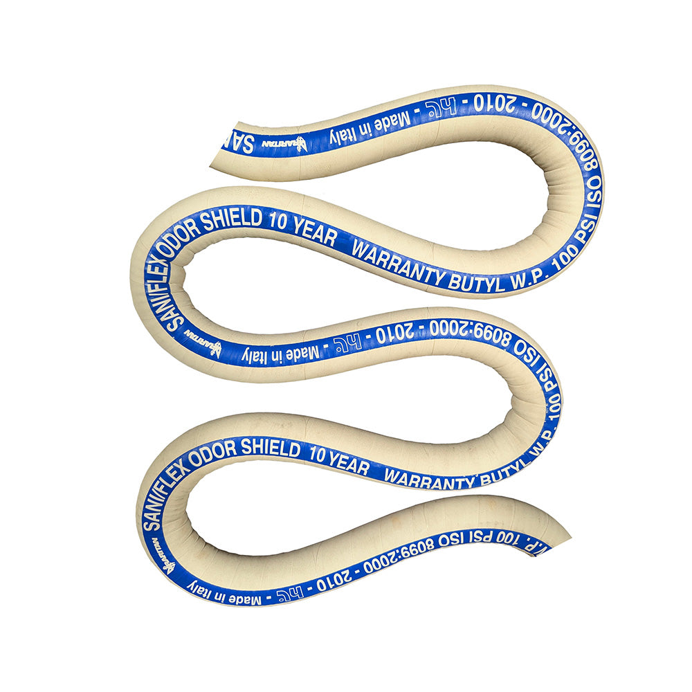Raritan SANI/FLEX 1.5″ Odor Shield Hose – 50′ [SFH50]
