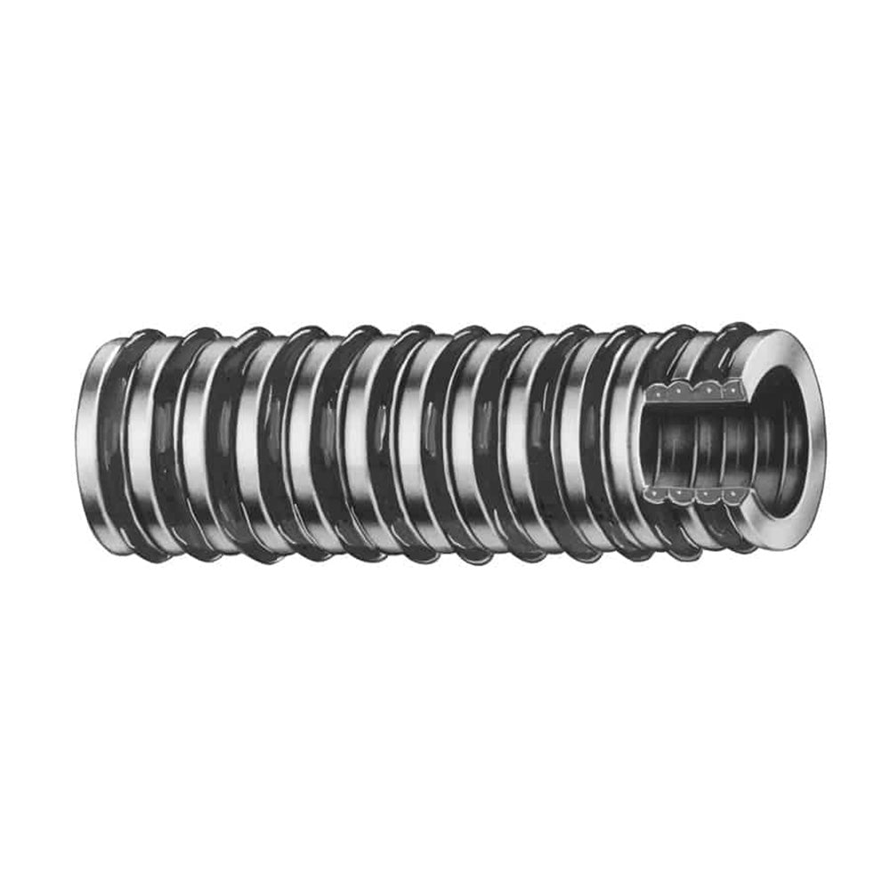 Trident Marine 1″ x 50′ Box Bilge  Live Well Hose Clear w/Black Helix [144-1006]