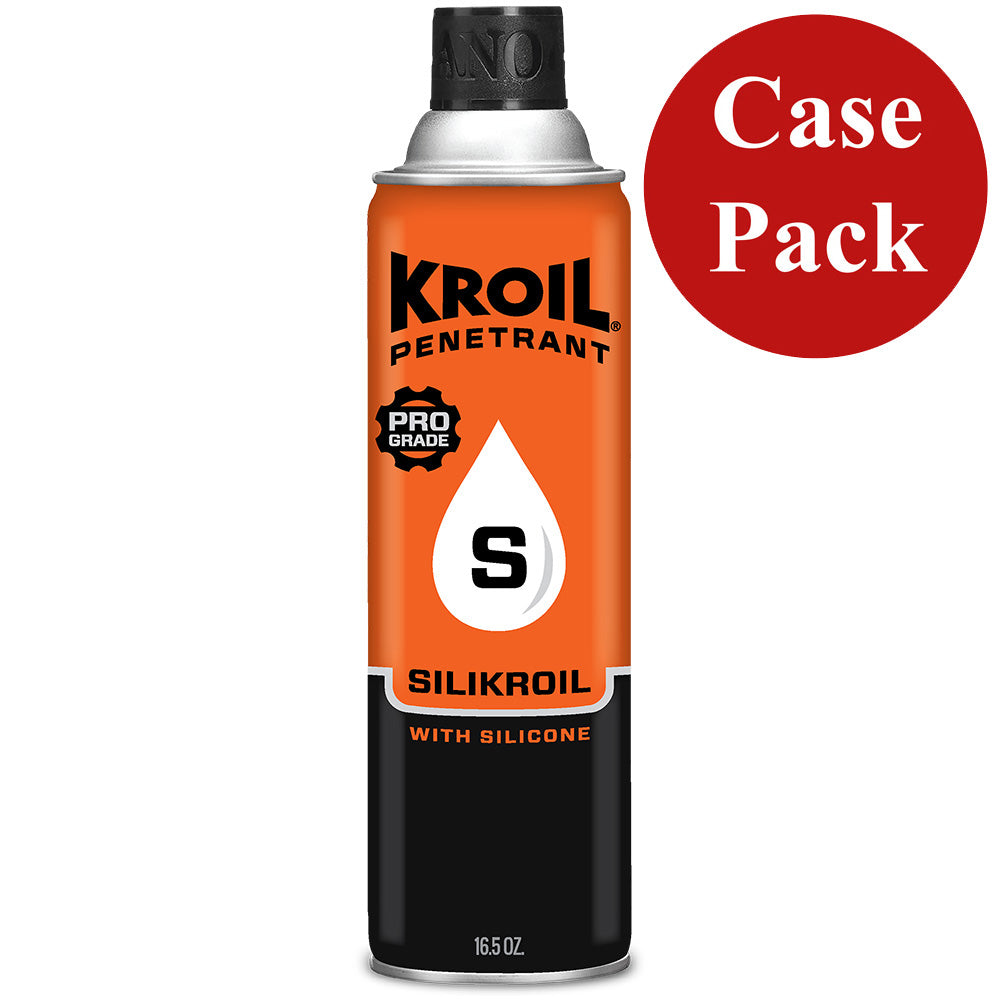Kroil Silikroil Penetrant – Aerosol – 16.5oz Can with Silicone *Case of 12 [SK162-CASE]