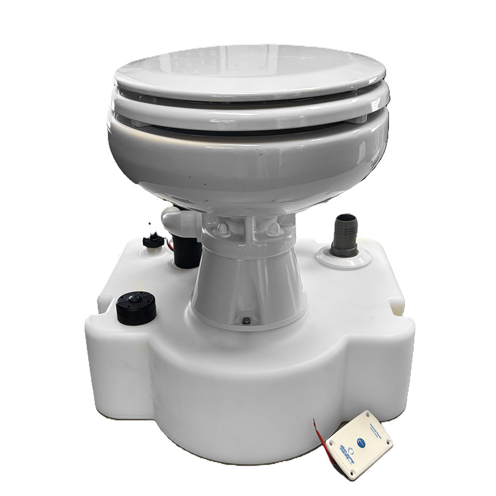 Albin Group Voyager Electric Compact Toilet System w/Tank – 12V [07-06-016]